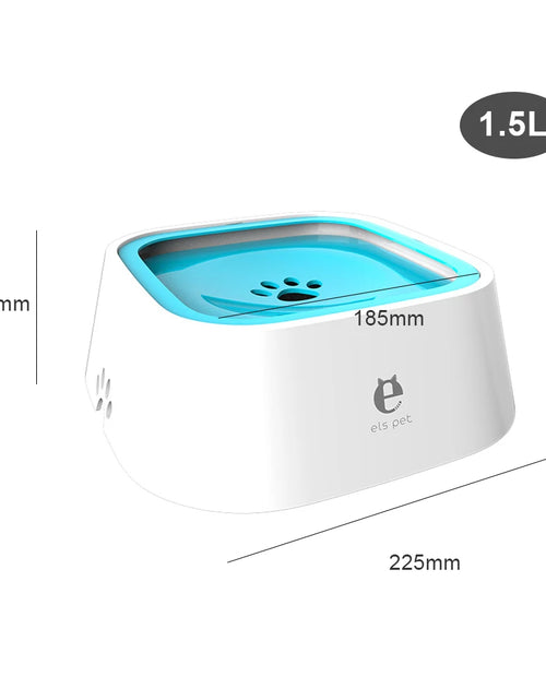 Load image into Gallery viewer, 1.5L Dog ABS Plastic Drinking Water Floating Bowl Non-Wetting Mouth Cat Bowl without Spill Drinking Water Dispenser Dog Bowl
