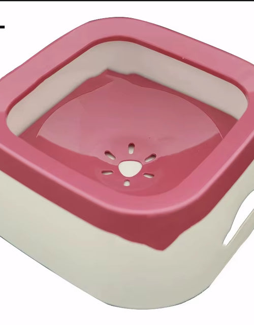 Load image into Gallery viewer, 1.5L Dog ABS Plastic Drinking Water Floating Bowl Non-Wetting Mouth Cat Bowl without Spill Drinking Water Dispenser Dog Bowl
