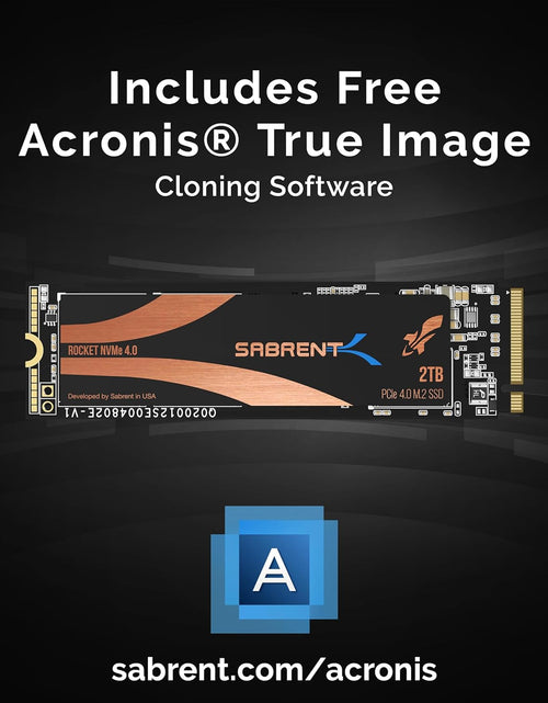 Load image into Gallery viewer, 2TB Rocket Nvme Pcie 4.0 M.2 2280 Internal SSD Maximum Performance Solid State Drive (Latest Version) (Sb-Rocket-Nvme4-2Tb).
